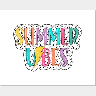 Summer Vibes Dalmatian Dots Family Trips Summer Vacation Posters and Art